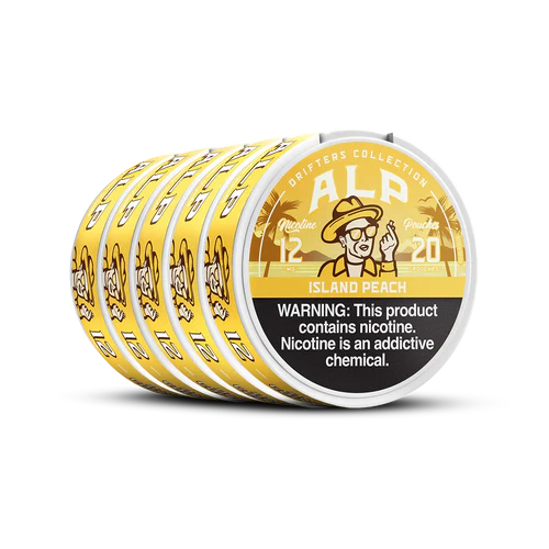 ALP Drifters Island Peach Nicotine Pouches