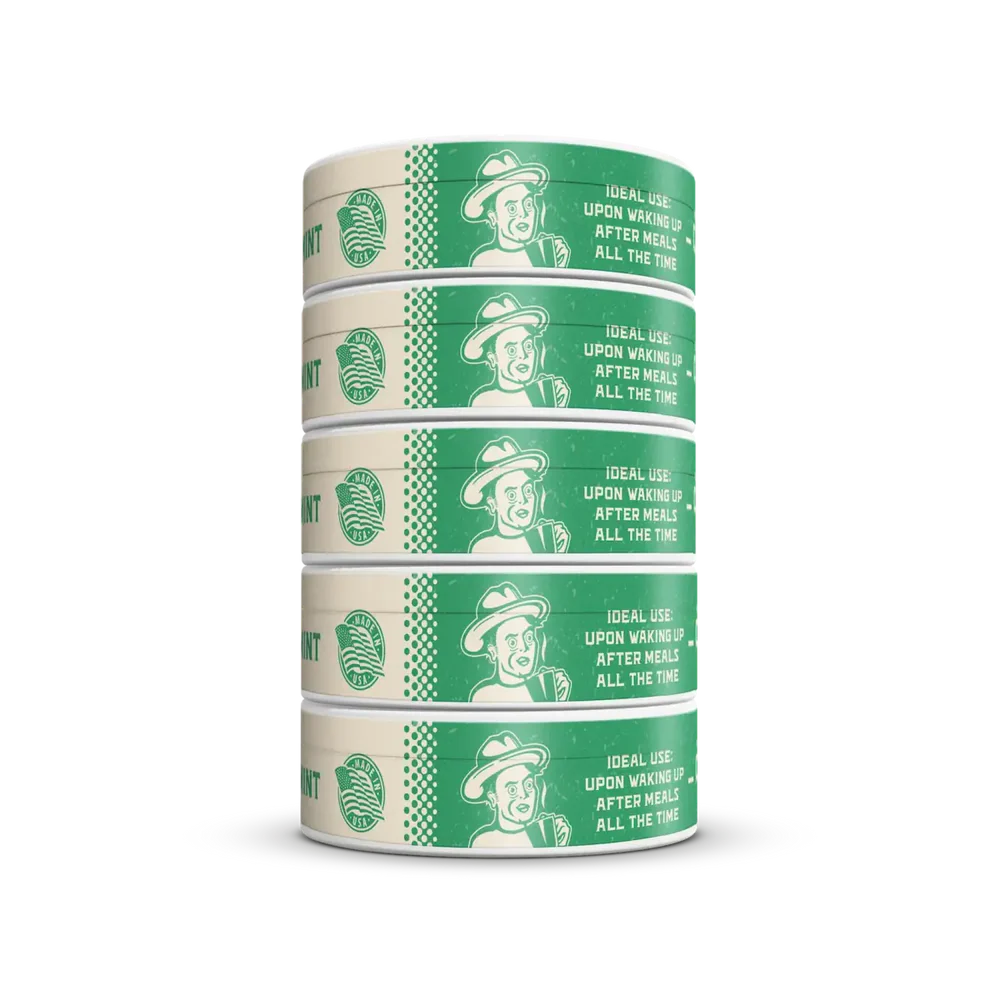 CAFFEINE BREAK Peppermint Caffeine Pouches