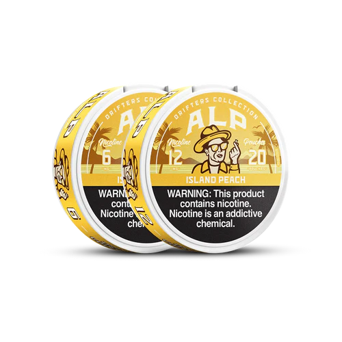 ALP Drifters Island Peach Nicotine Pouches