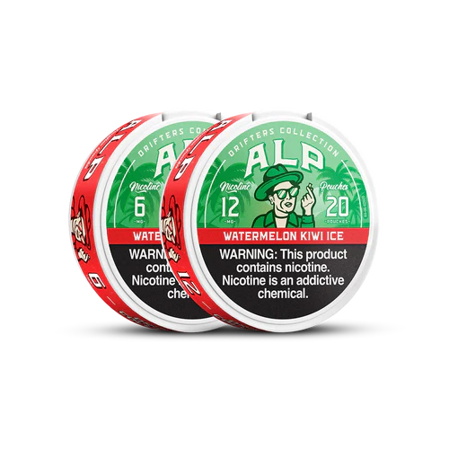 ALP Drifters Watermelon Kiwi Ice Nicotine Pouches