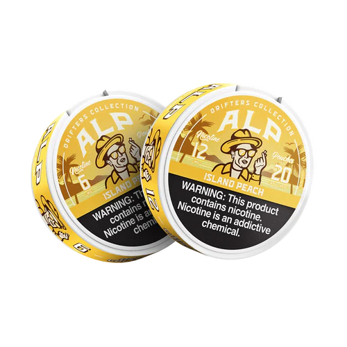 ALP Drifters Island Peach Nicotine Pouches