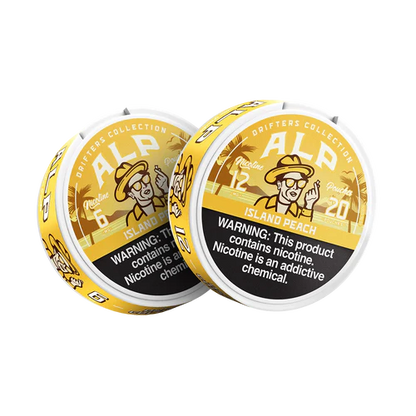 ALP Drifters Island Peach Nicotine Pouches