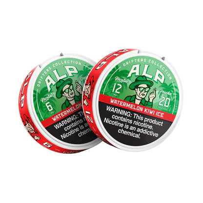 ALP Drifters Watermelon Kiwi Ice Nicotine Pouches