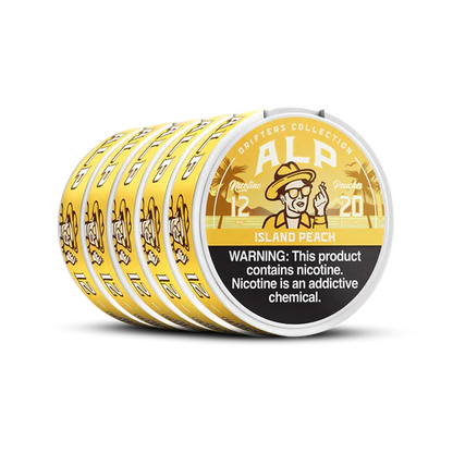 ALP Drifters Island Peach Nicotine Pouches