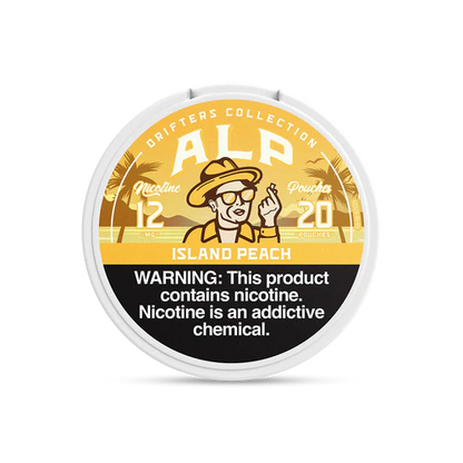 ALP Drifters Island Peach Nicotine Pouches