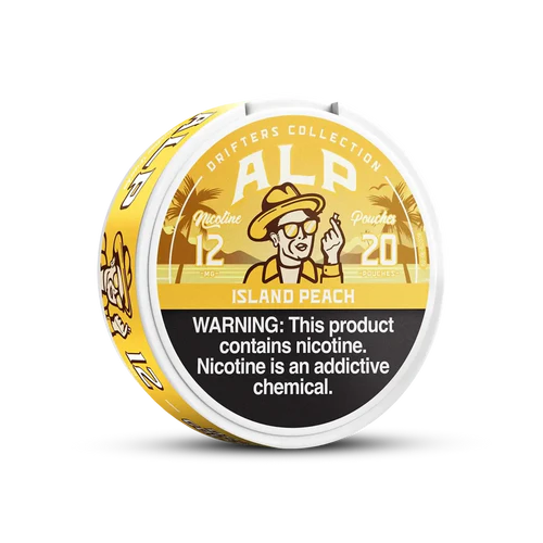 ALP Drifters Island Peach Nicotine Pouches