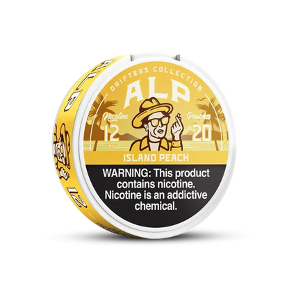 ALP Drifters Island Peach Nicotine Pouches