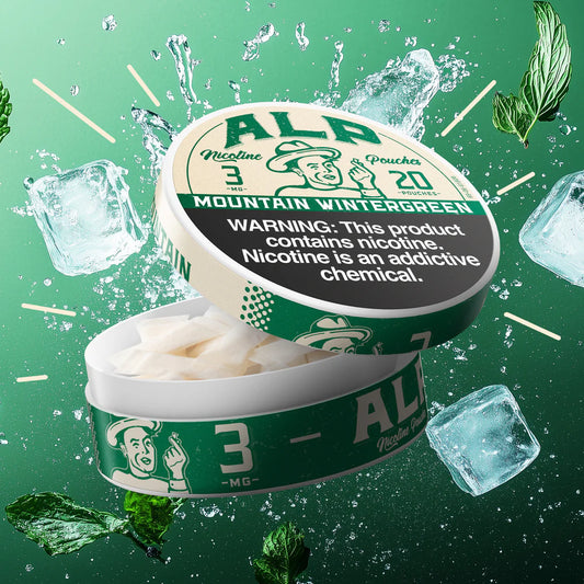 ALP Mountain Wintergreen Nicotine Pouches