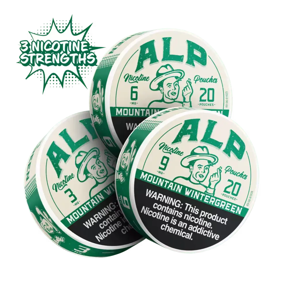 ALP Mountain Wintergreen Nicotine Pouches