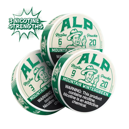 ALP Mountain Wintergreen Nicotine Pouches