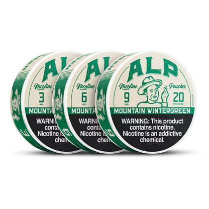 ALP Mountain Wintergreen Nicotine Pouches