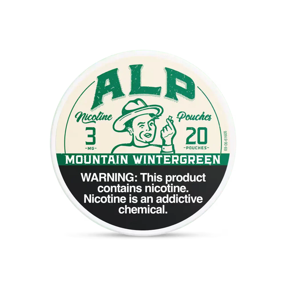 ALP Mountain Wintergreen Nicotine Pouches