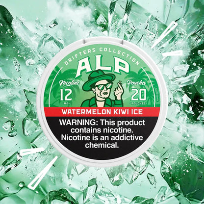 ALP Drifters Watermelon Kiwi Ice Nicotine Pouches